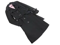 ROPE ロペ トレンチ コート size9AT/黒 ◇■ レディース