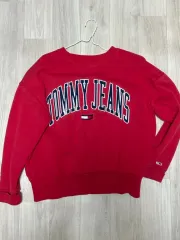 TOMMY JEANS トミー ジーンズ スウェット Tシャツ S