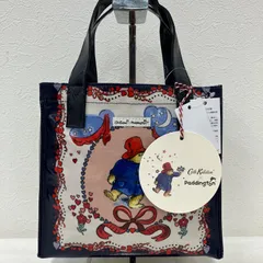 8908　Cath Kidston　キャスキッドソン　トートバッグ　ハンドバッグ　Paddington　パディントン　コラボ　パディントンスモールブックバッグ　Paddington Party　レディース　軽量　シンプル　きれいめ　ネイビー　リボン　ハート