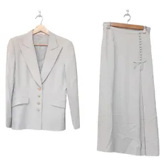 INGEBORG(インゲボルグ) スカートスーツ レディース - ライトブルー パール/リボン