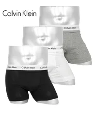 新品 未使用 並行輸入 Calvin Klein カルバンクライン 下着 【3枚セット】COTTON STRETCH EU メンズ ボクサーパンツ 515688 ブラックマルチセット