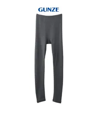 新品 未使用 GUNZE グンゼ 下着 HOT MAGIC 寒さ知らず レディース フルレングス丈レギンス 516676【メール便】 ブラック杢5661K