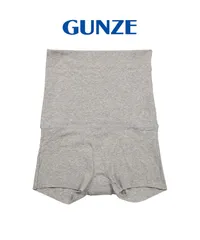 新品 未使用 GUNZE グンゼ 下着 HOT MAGIC 綿のチカラ レディース 腹巻付きショーツ 516675【メール便】 グレーモク