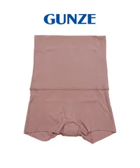 新品 未使用 GUNZE グンゼ 下着 HOT MAGIC 綿のチカラ レディース 腹巻付きショーツ 516675【メール便】 オフピンク