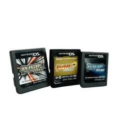 DS ソフト ポケットモンスター ダイヤモンド プラチナ ハートゴールド 3点セット ケースなし 中古 C10863224