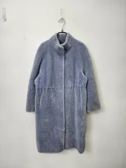 ブルー ロング コート