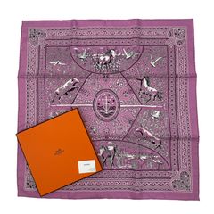 極美品 限定品 HERMES エルメス スカーフ シルク カレ90 ソーH Le saut