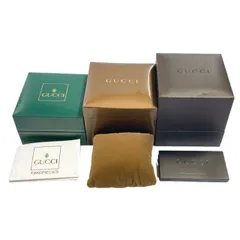 グッチ 箱 ケース 時計用 時計ケース　GUCCI BOX 空箱　説明書　時計収納　ボックス　3個セット　3点　おまとめ　