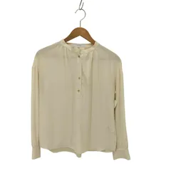 アンタイトル UNTITLED バンドカラー ハーフボタン ブラウス レディース JPN：2 