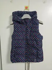 GAP キッズ ドット WHO ダウン ベスト XL