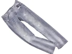 ZARA MAN ザラ マン ダメージ加工 デニムパンツ グレー ■■ メンズ