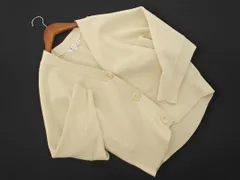 Rope Picnic ロペピクニック ドルマン カーディガン size38/アイボリー ■◇ レディース