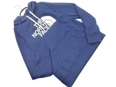THE NORTH FACE ザノースフェイス ロゴプリント プルオーバー パーカー sizeL/濃紺 ■◇ メンズ
