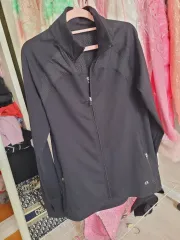 GAP レディース ブラック ジップアップ ジャケット