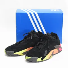 adidas Originals Streetball アディダス オリジナルス ストリートボール ダッドスニーカー ブラック 27.0cm Lightstrike 厚底 ボリューム グラデーション ミッドソール スニーカー シューズ EF1906 .