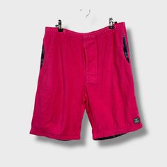 STUSSY☆ステューシー☆パイル生地ショートパンツ☆ピンク☆M☆A26M