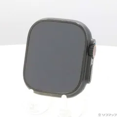ソフマップ 〔中古品〕 Apple Watch Ultra 2 GPS + Cellular 49mm ブラックチタニウムケース バンド無し【368】