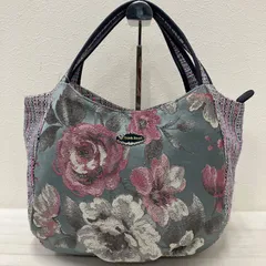 8780　Think Bee!　シンクビー！　トートバッグ　 ノクターンローズ　花柄　バラ　ツイード　 レディース