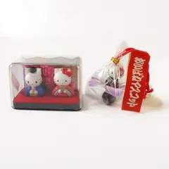 MHR0302 未使用 SANRIO サンリオ Hello Kitty ハローキティ マスコットセット ひなまつり 雛人形 おいばねマスコット 平成レトロ 日本限定 1998