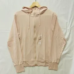 ☆【新品タグ付】ユニクロ AIRism UVカット フルジップパーカ Mピンク