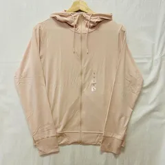 ☆【新品タグ付】ユニクロ AIRism UVカット フルジップパーカ L ピンク