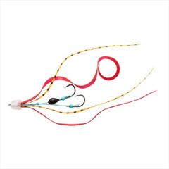 Daiwa Tai Rubber Koga Replacement Unit β SS Nakai Tune Orange Zebra/Red Glitter