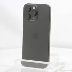 ソフマップ 〔中古品〕 iPhone16 Pro Max 256GB ブラックチタニウム 3N528J／A SIMフリー【371】
