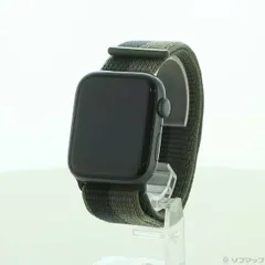 ソフマップ 〔中古品〕 Apple Watch SE 第1世代 GPS 44mm スペースグレイアルミニウムケース トルネード／グレイスポーツループ【348】