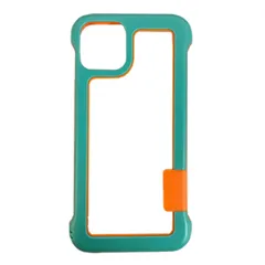 iPhone11Pro バンパーケース 耐衝撃 クッション パステルカラー おしゃれ 可愛い ライトブルー