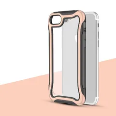 iPhone12 iPhone12Pro 背面ケース ケース カバー 耐衝撃 ソフト TPU + PC 透明 フロストケース シリコンケース シンプル スマート