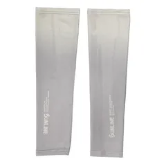 サンライン BUGOFF アームカバー SUW-20602 ライトグレー Lサイズ / 手袋 【メール便発送】 sunline