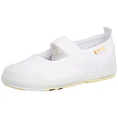 [キャロット] 上履き バレー 14~25cm 0.5cm有 男の子 女の子 キッズ CR ST11 ホワイト 20.0 cm 2E