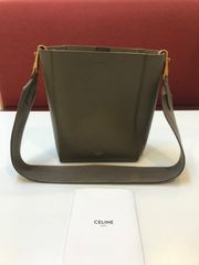 未使用級 セリーヌ サングルバケット ラージ トートバッグ ボルドー 