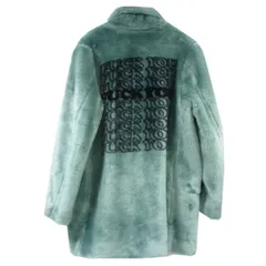 美品 17FW◆Supreme×HISTERIC GLAMOUR ファーコート Fuck You Faux Fur Coat シュプリーム×ヒステリックグラマー メンズ