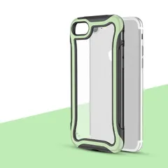 iPhone12ProMax 背面ケース ケース カバー 耐衝撃 ソフト TPU + PC 透明 フロストケース シリコンケース シンプル スマート