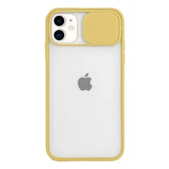 iPhone12ProMax 背面ケース ケース カバー スライドカメラプロテクター 透明 クリア 半透明 マット 耐衝撃 カメラレンズカバー シンプル 可愛い