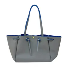 COLORS by Jennifer Sky カラーズバイジェニファースカイ トートバッグ グレー×ブルー