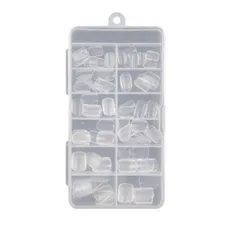 BTtime ネイルチップ 子供 120枚セット 10サイズ ネイルチップ サンディング 自然なフィット感 DIY ショート ネイル飾り 女の子 人気 ネイル用品 収納ケース付