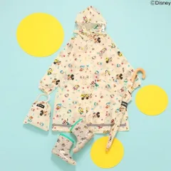 BREEZE ディズニーキャラクターレインコート　j163916