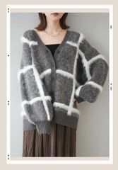 エコファーショート丈ブルゾン ミックス esica エシカ lumier - メルカリ