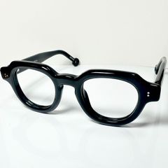 新品未使用 URMウルム「U2」ラウンド型（丸眼鏡）BLK ブラック - メルカリ