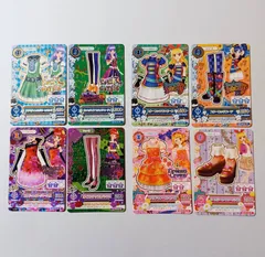 【コーデ セット】ドラマティックグリーンワンピ コスメティックパーティードレス スターロックワンピース グッドマナーワンピース 氷上すみれ 紅林珠璃 星宮いちご 霧矢あおい 大空あかり アイカツ！ Aikatsu！