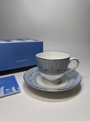 ウェッジウッド　アレクサンドラ　ブルー　新品未使用 WEDGWOOD ウェッジウッド「アレクサンドラ」カップ＆ソーサー(リー) 未