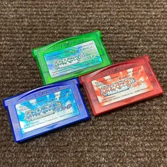 ≪GBA 3本セット≫ポケモン エメラルド サファイア ルビー ゲームボーイアドバンス GBA