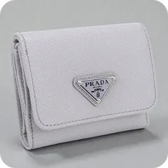 プラダ PRADA 財布 レディース 1MH043 QHH F0ETB サフィアーノレザー サフィアーノトライアングル財布