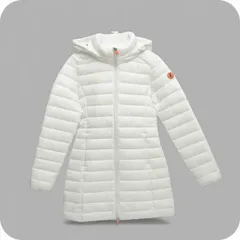 【新品】 SAVE THE DUCK ダウンジャケット レディース d47180w-00002-off-white-1