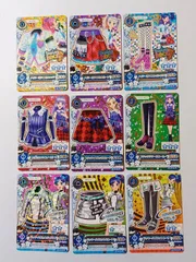 【コーデ セット】ノイジーピアニストシャツ エリ付きストライプノースリーブ ラッキーパイロットジャケット 音域セイラ 藤堂ユリカ 霧矢あおい 氷上すみれ 黒沢凛  アイカツ！ Aikatsu！