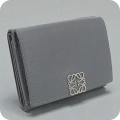 ロエベ LOEWE 財布 レディース  アナグラム トライフォールドウォレット