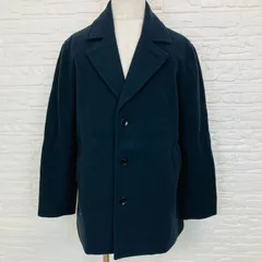 【美品】NANO UNIVERSE LB04 ピーコート テックメルトンシングルPコート