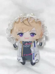 ハンドメイド ヘッドドレス アイボリー パペ ぬい ボールション WHO 風羅 かな토 10cm ぬいぐるみ